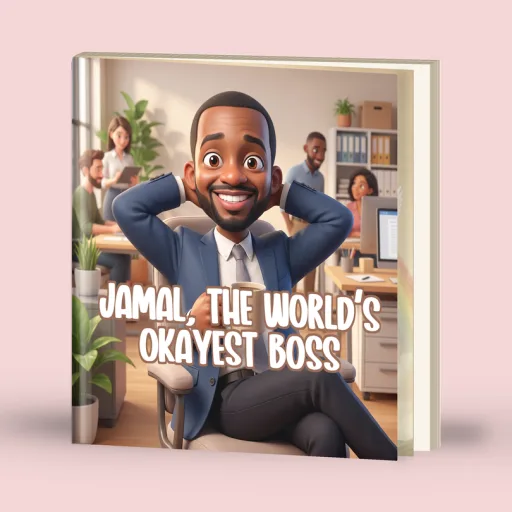 World's Okayest Boss Personalized Book cover