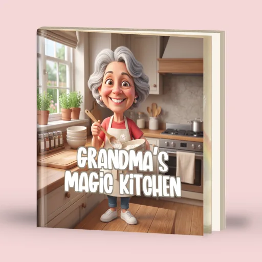 Grandma's Magic Kitchen Personalized Book cover