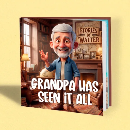 Grandpa Has Seen It All Personalized Book cover