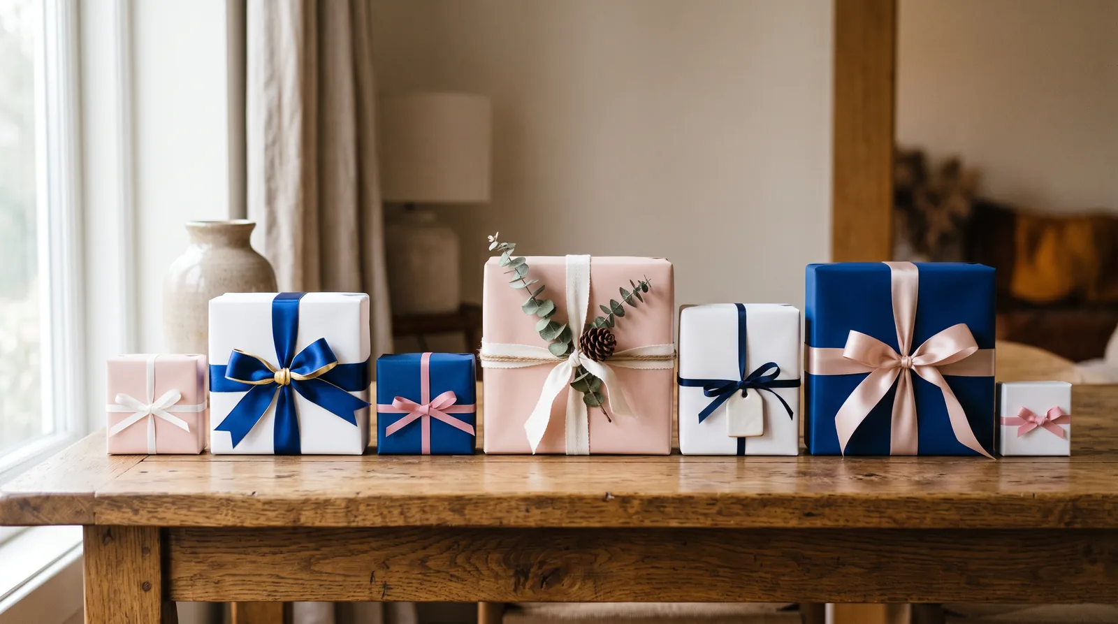 Wrapped gifts