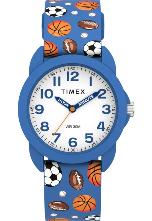 Kids Time Teacher 30mm Silicone Strap Watch