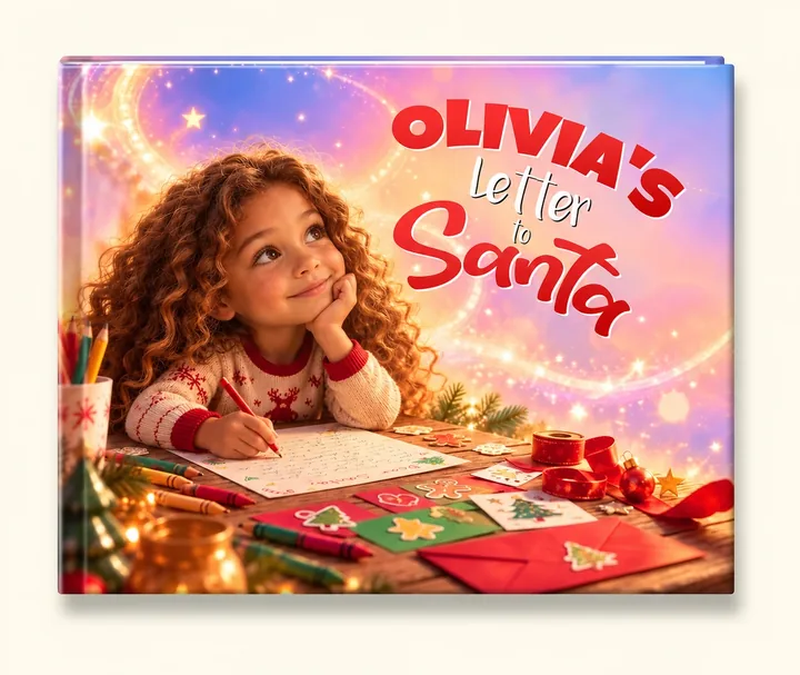 Letter to Santa Personalized Story Book