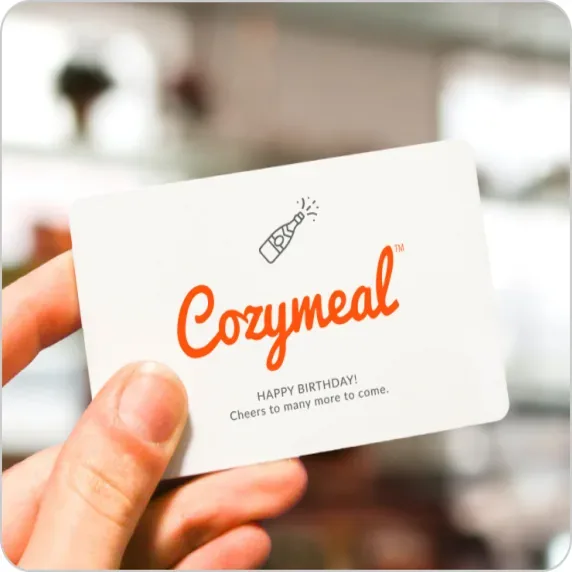 Cooking Class Gift Card