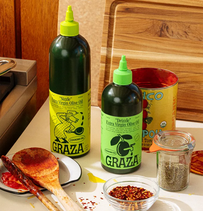 Drizzle and Sizzle Olive Oil Gift Set