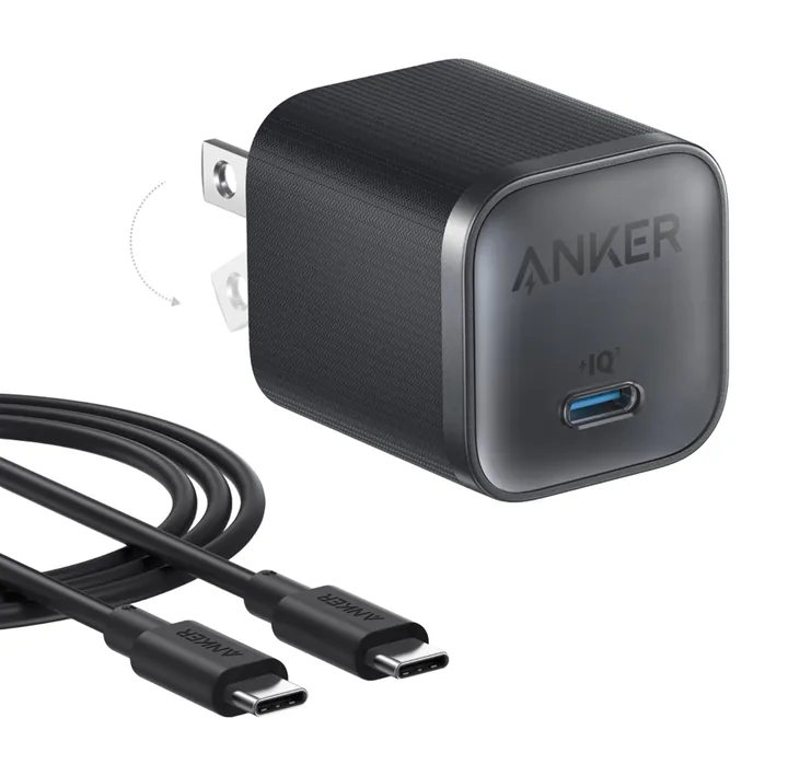 Nano Charger (45W) with 6 ft USB-C Cable