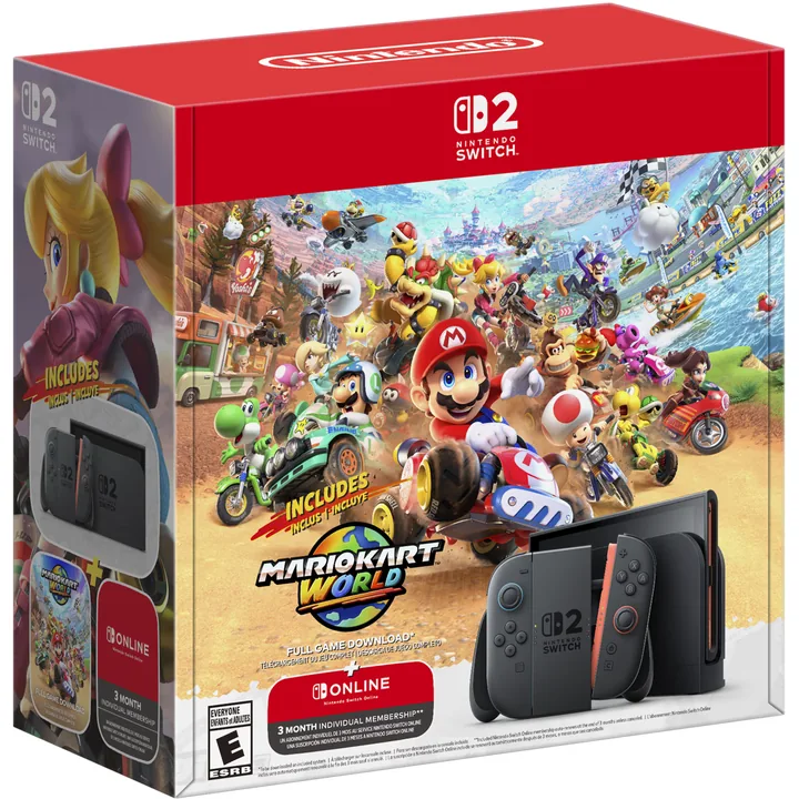 Nintendo Switch 2 + Mario Kart World Bundle
