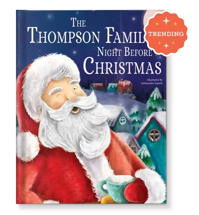 Our Family's Night Before Christmas Personalized Book