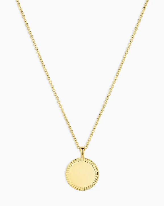 Bespoke Coin Necklace (Gold)