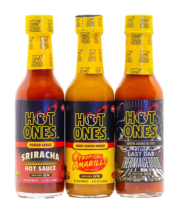 Hot Ones Hot Sauce Trio Pack, Season 28